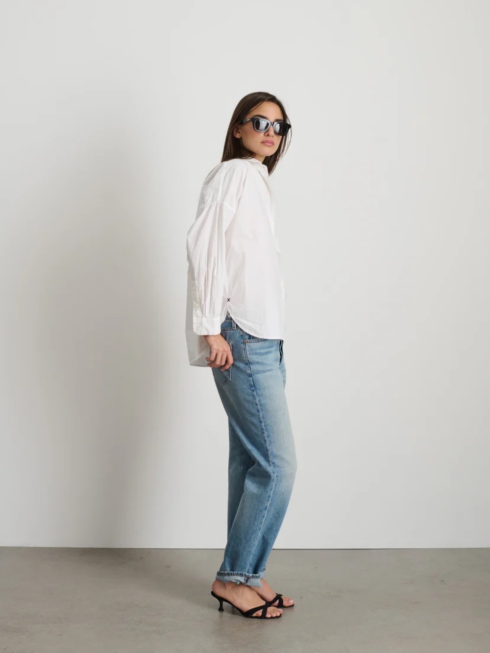Alex Mill Joe Shirt Classic White Button-Up Shirt - Picture 4 of 9